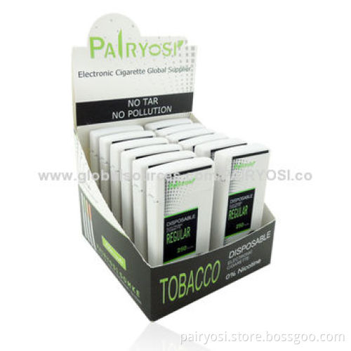 Rechargeable hookah, 100mAh battery, 7.8mm diameter, various flavors to choose